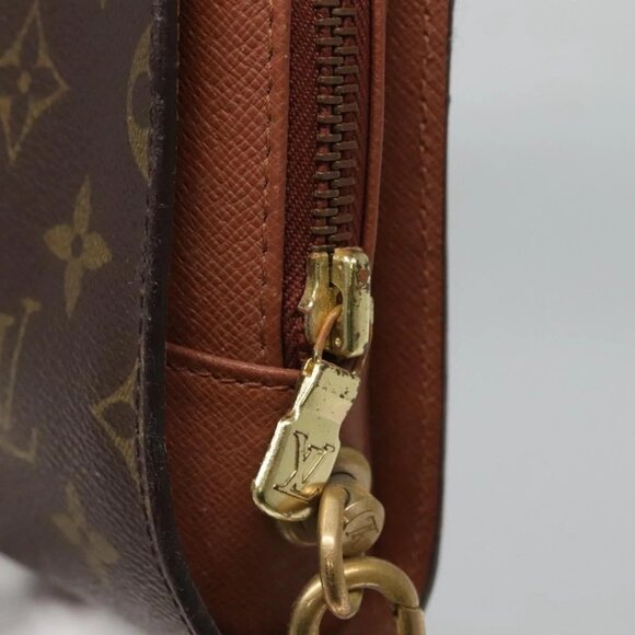 LOUIS VUITTON Monogram Orsay Clutch Bag LV Auth - Picture 8 of 16